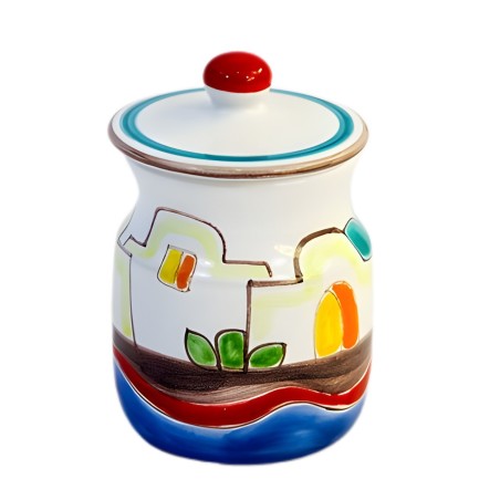 Sugar bowl Dammusi Ceramiche De Simone Sugar bowl Dammusi Ceramiche De Simone